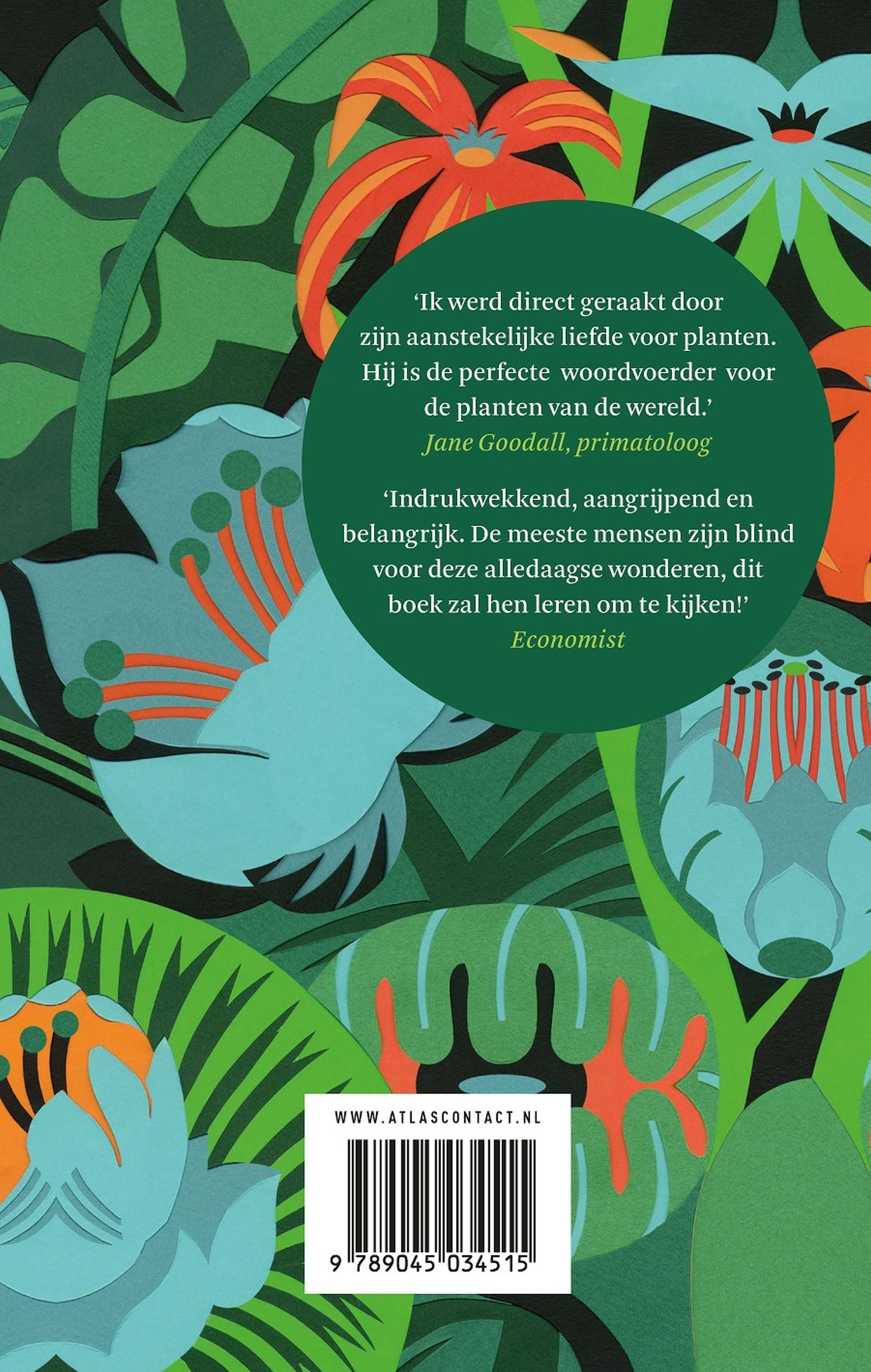 Achterkant van Heer der planten