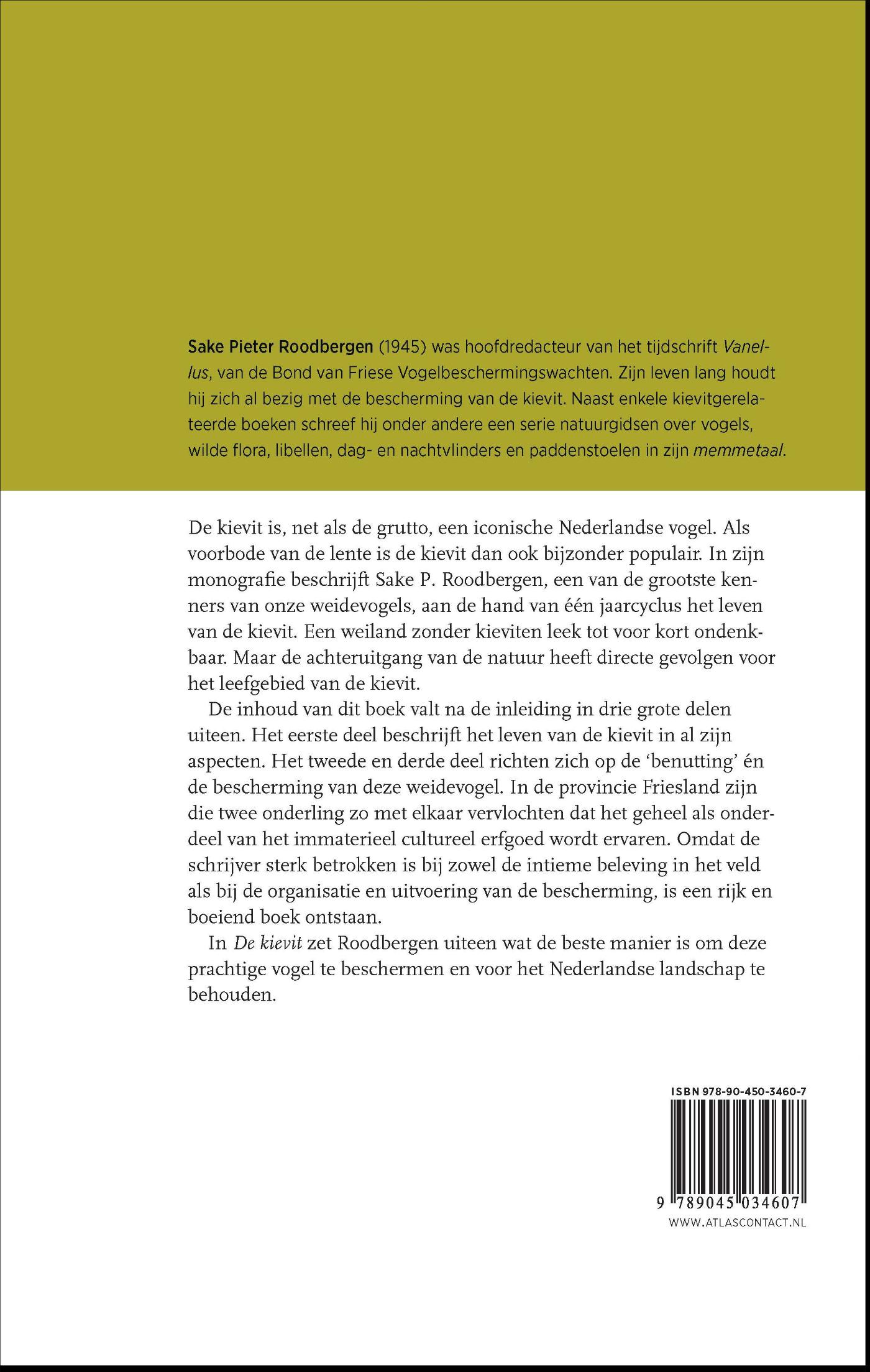 Achterkant van De kievit