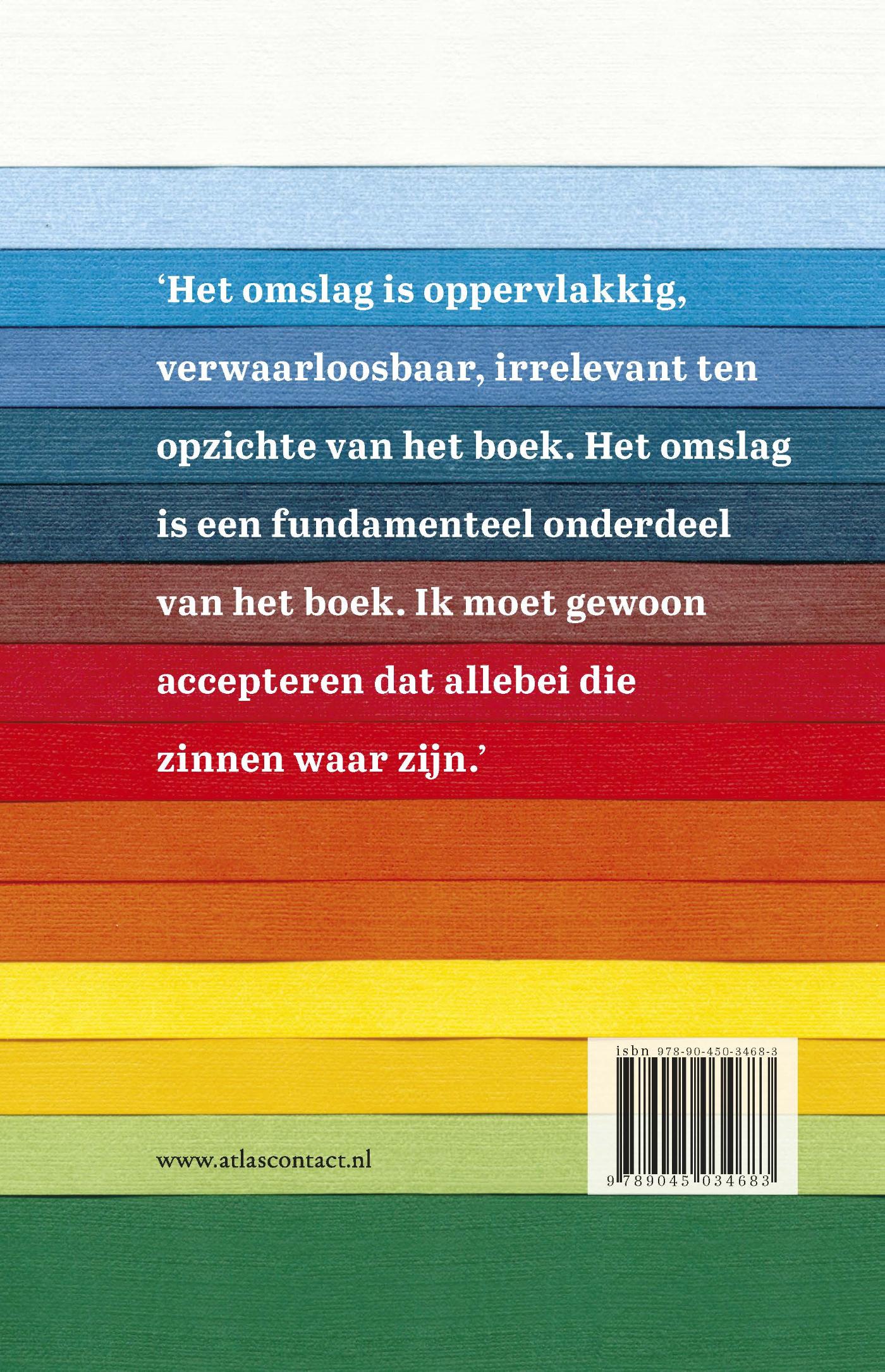 Achterkant van De kleren van het boek