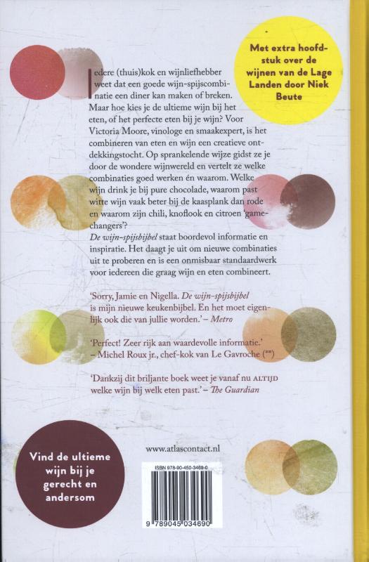 Achterkant van De wijn-spijsbijbel