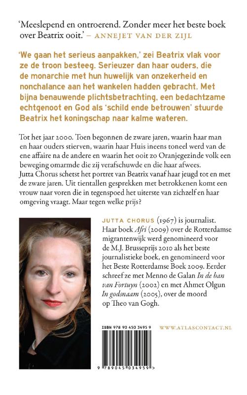 Achterkant van Beatrix