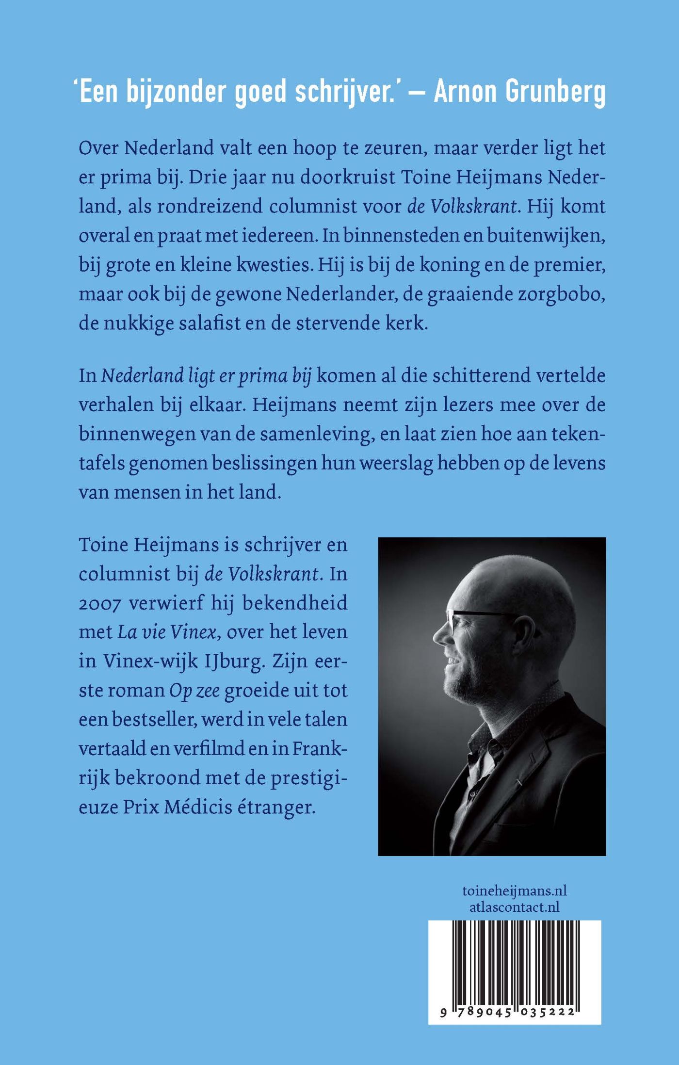 Achterkant van Nederland ligt er prima bij