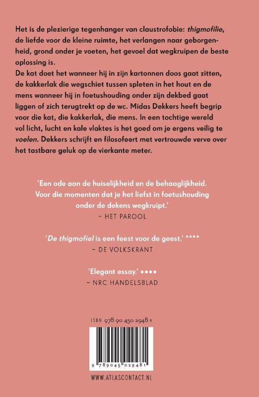 Achterkant van De thigmofiel
