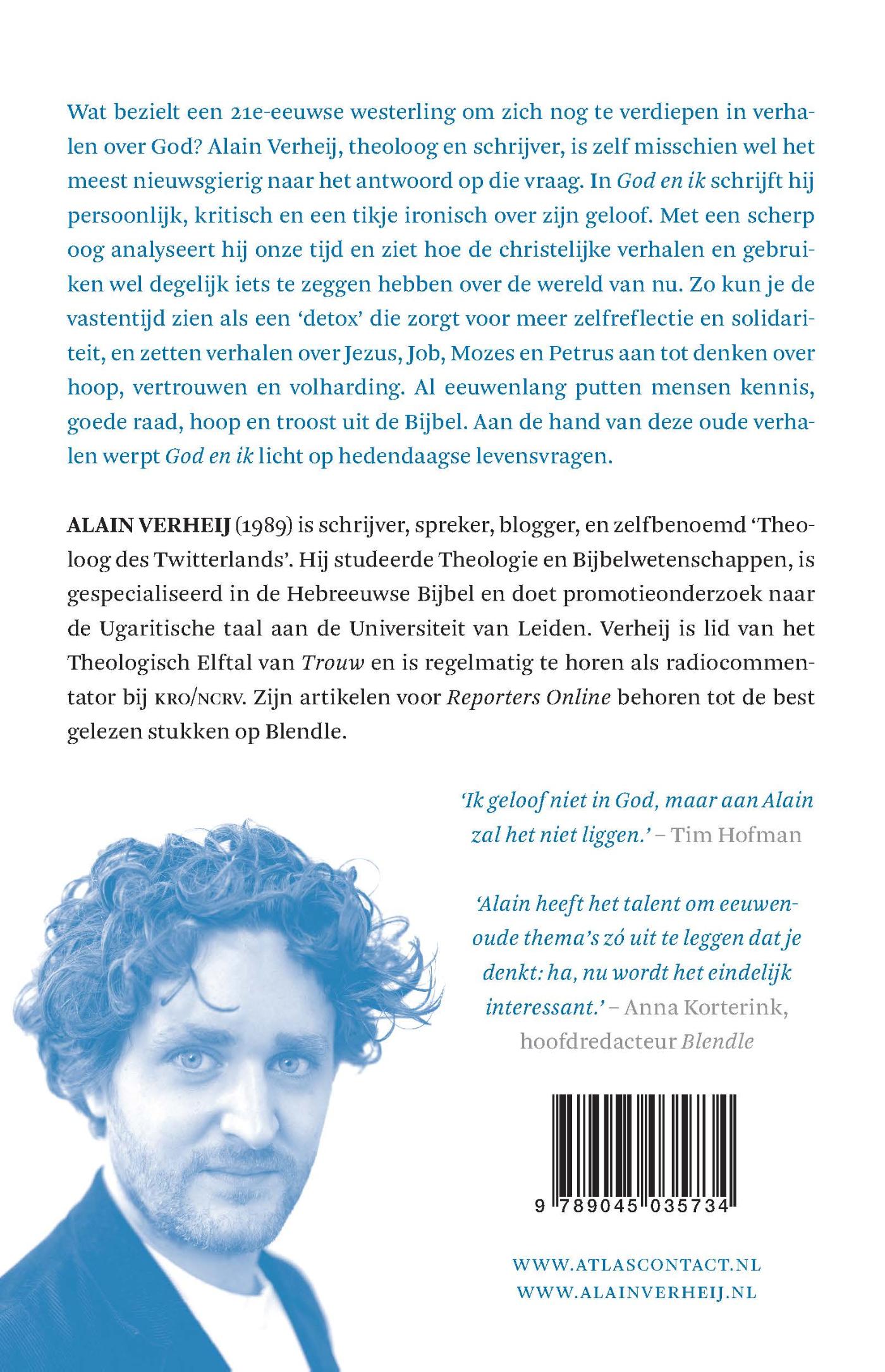 Achterkant van God en ik