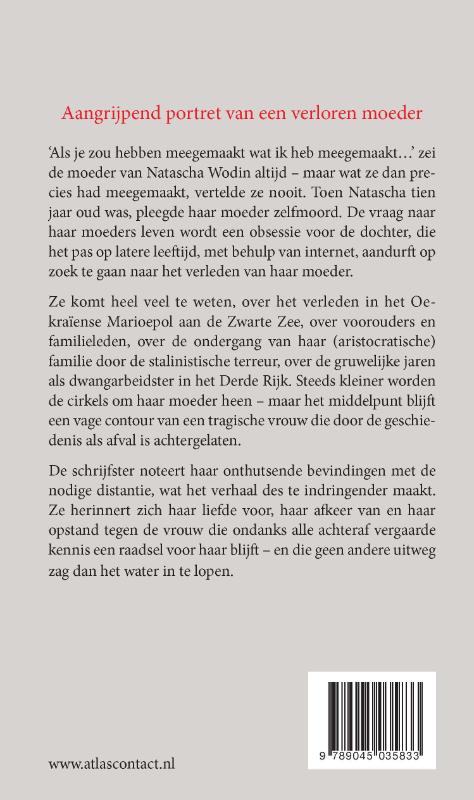 Achterkant van Ze kwam uit Marioepol