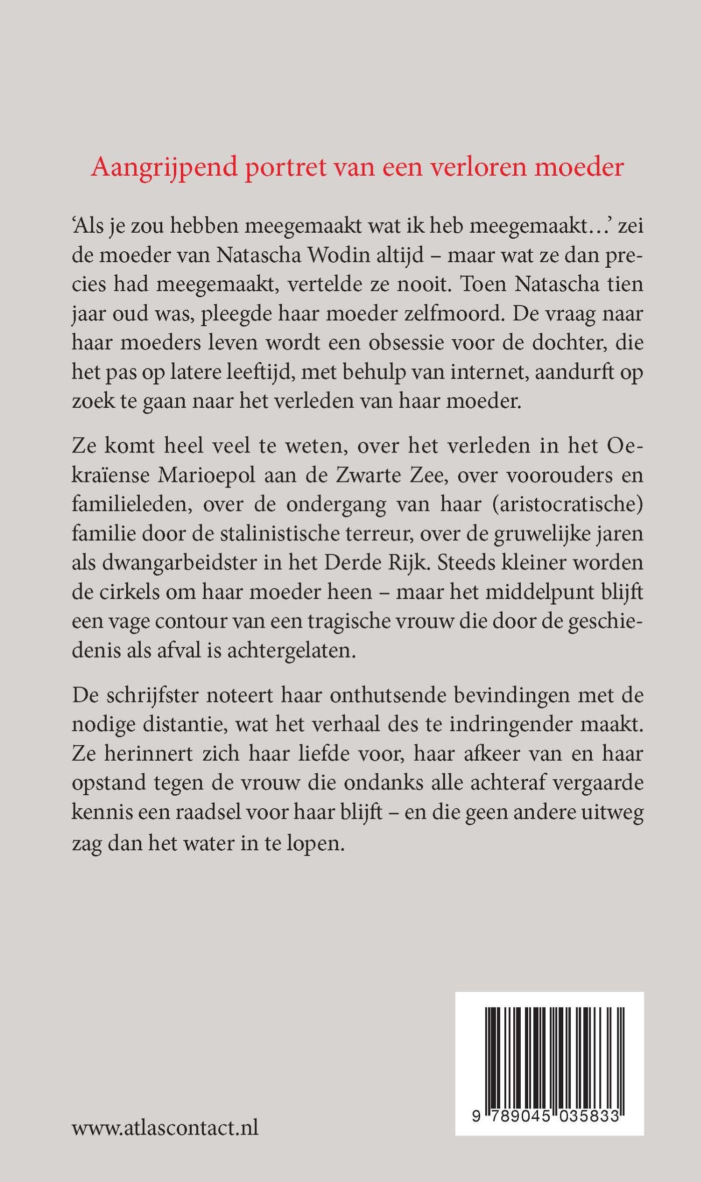 Achterkant van Ze kwam uit Marioepol