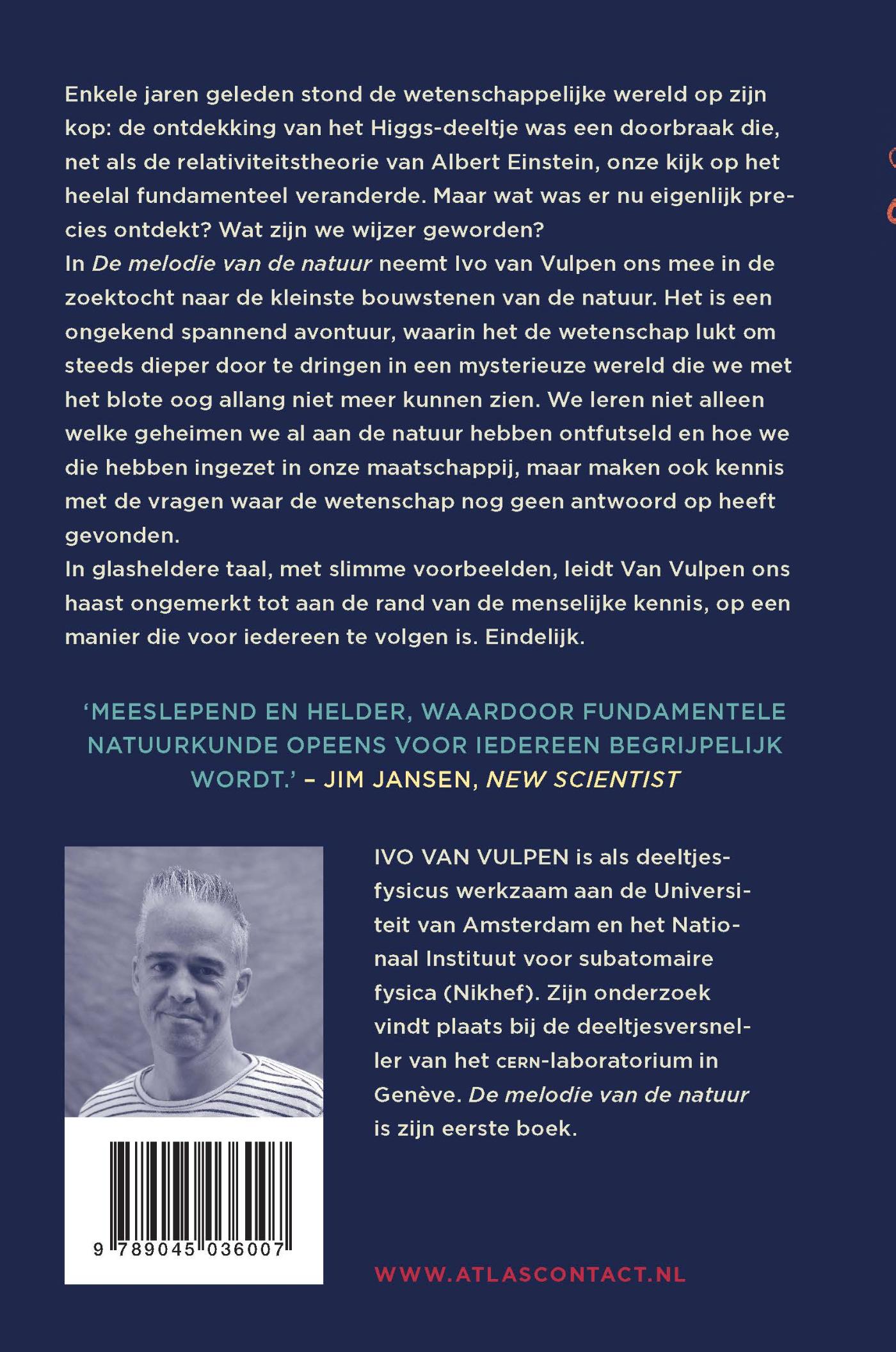 Achterkant van De melodie van de natuur