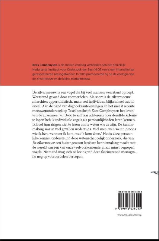 Achterkant van De zilvermeeuw