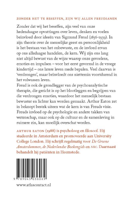 Achterkant van De kleine Freud
