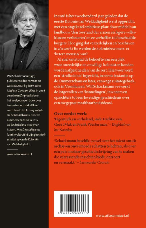 Achterkant van De strafkolonie