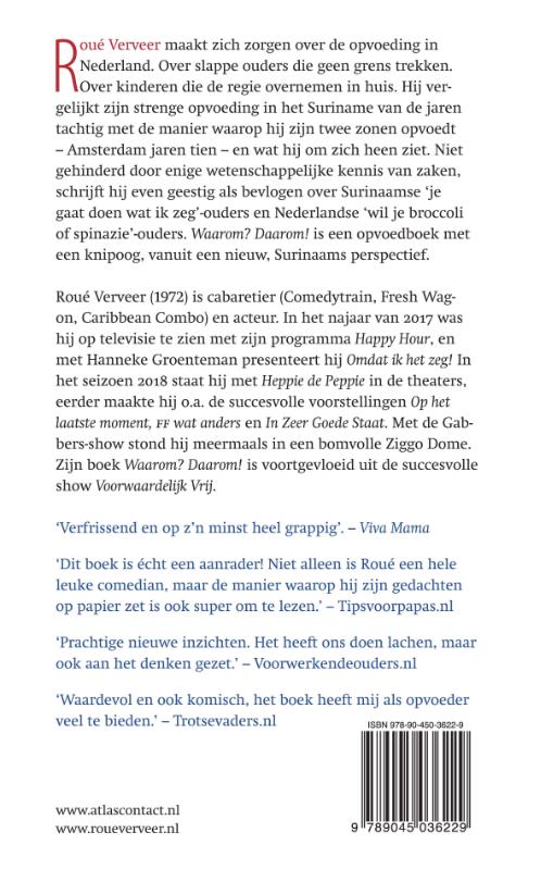 Achterkant van Waarom? Daarom!