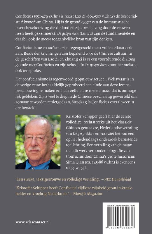 Achterkant van Confucius