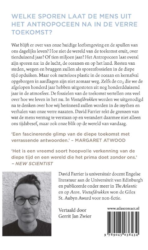 Achterkant van Voetafdrukken