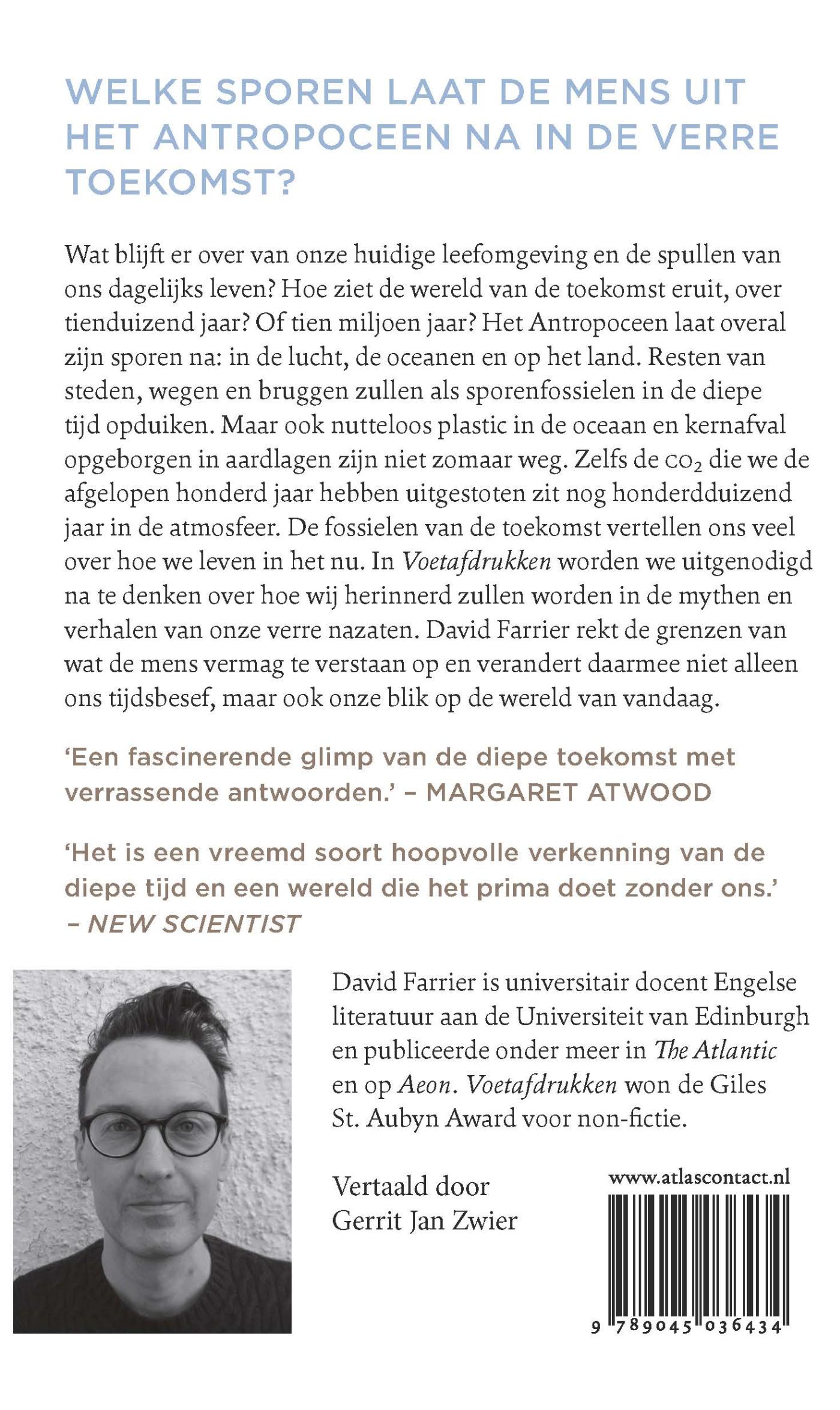 Achterkant van Voetafdrukken
