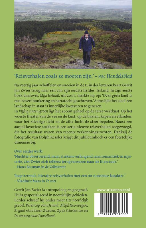 Achterkant van Vijftig tinten groen