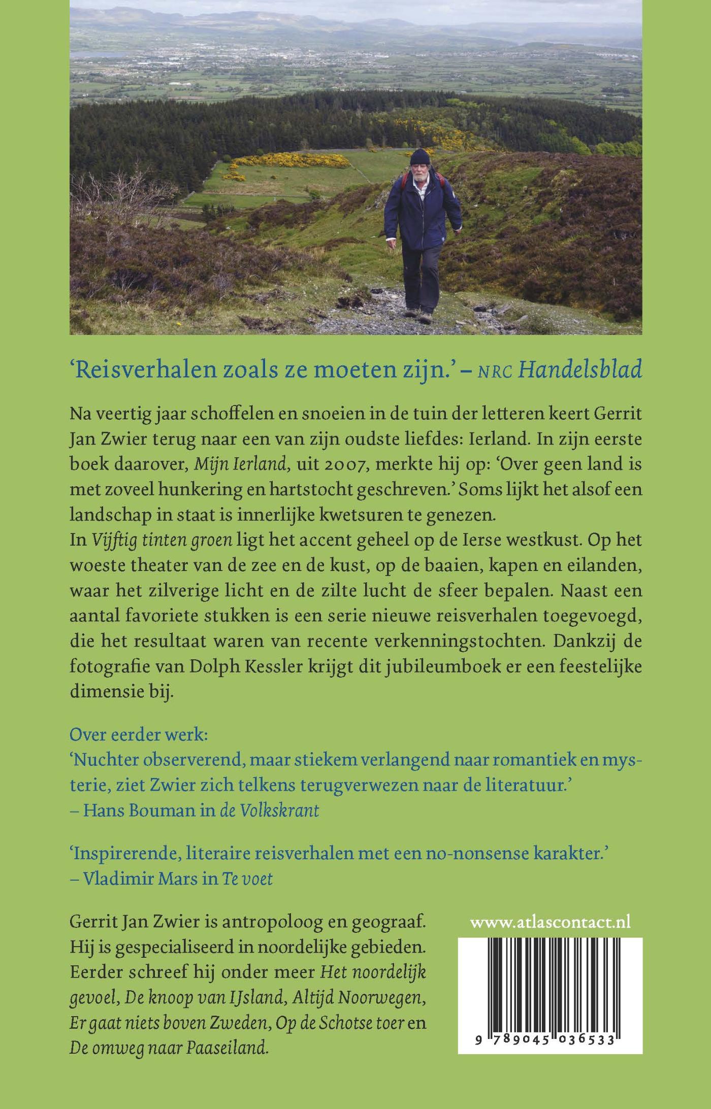 Achterkant van Vijftig tinten groen