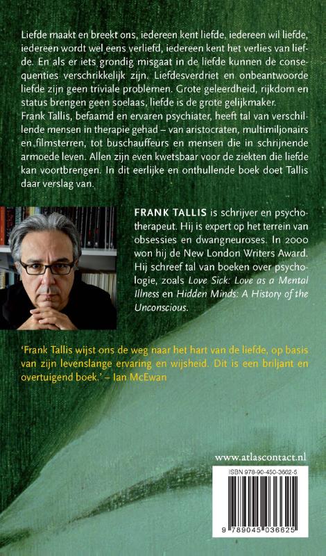 Achterkant van De ongeneeslijke romanticus