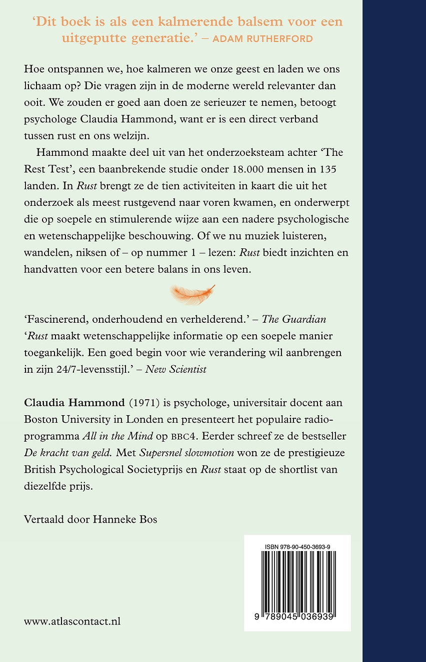 Achterkant van Rust