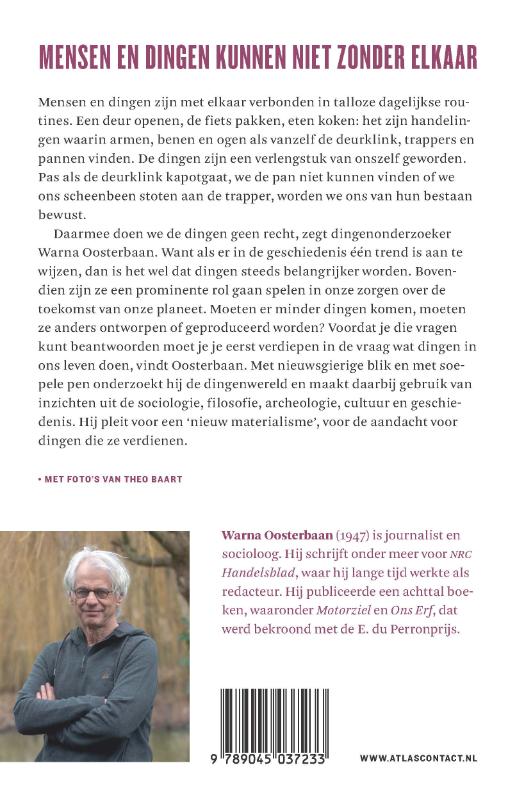 Achterkant van Het leven van dingen