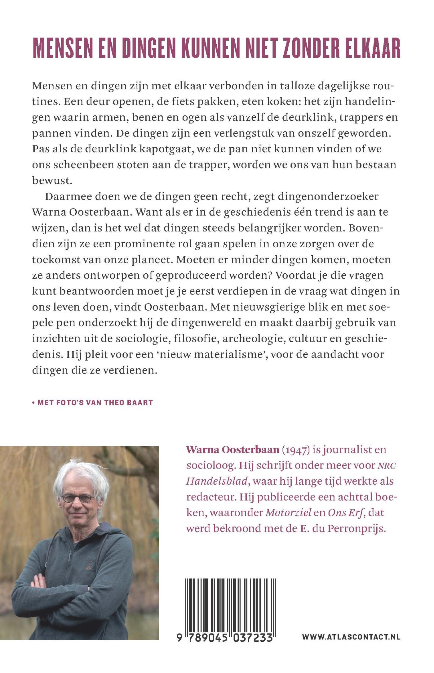 Achterkant van Het leven van dingen