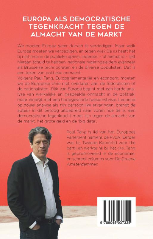 Achterkant van Dijk van Europa