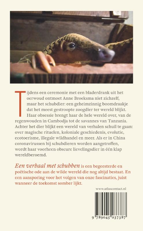 Achterkant van Een verhaal met schubben