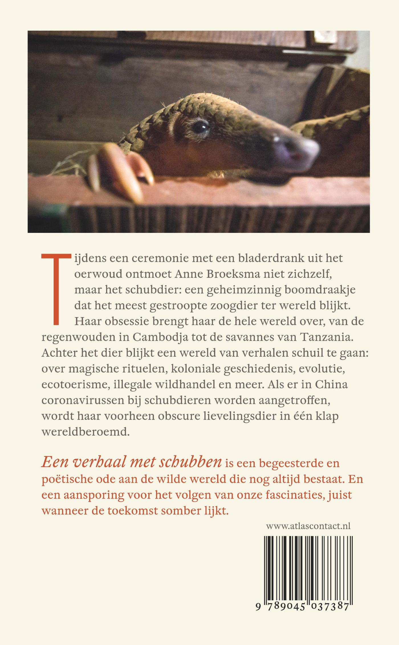 Achterkant van Een verhaal met schubben
