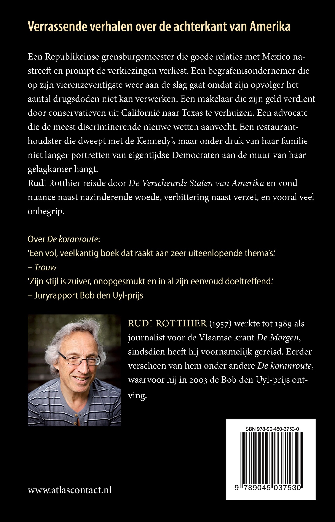 Achterkant van De Verscheurde Staten van Amerika