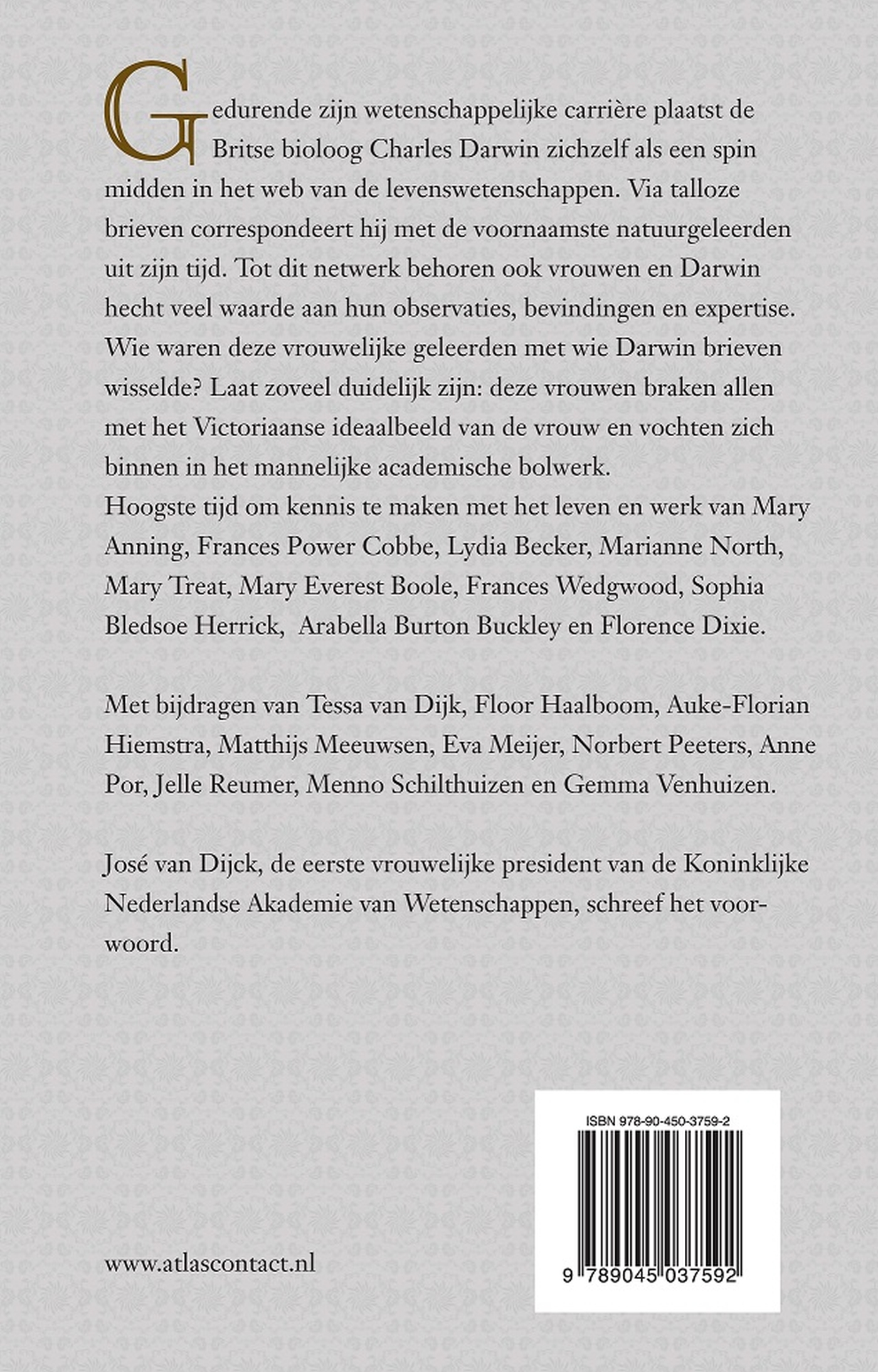 Achterkant van Darwins engelen