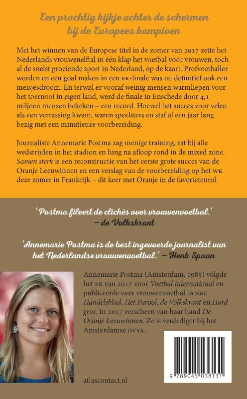 Achterkant van Samen sterk