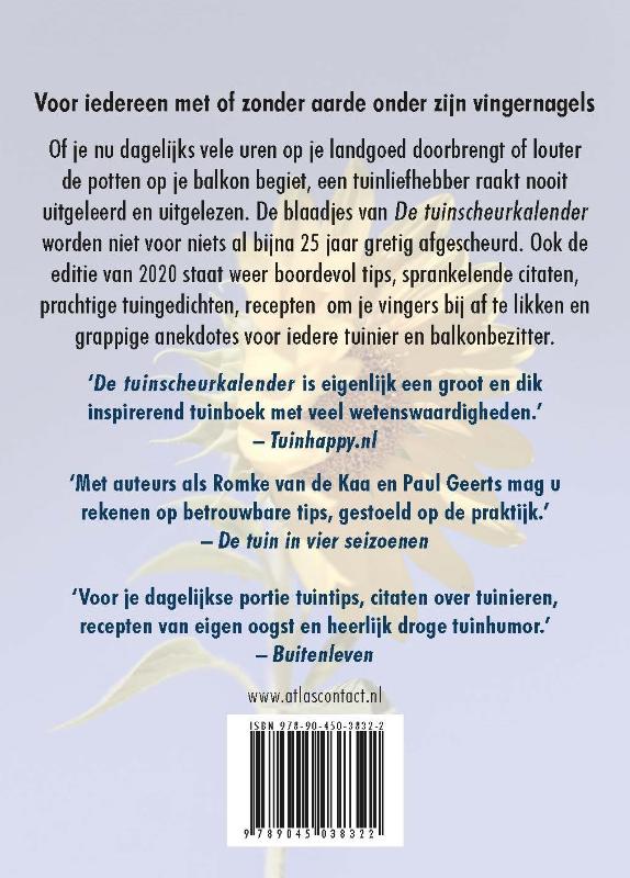 Achterkant van 2020