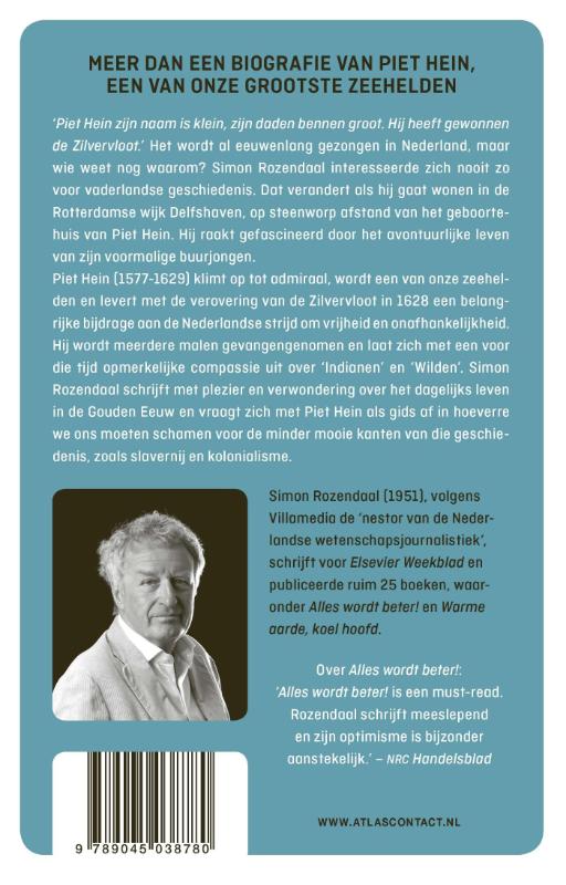 Achterkant van Zijn naam is klein