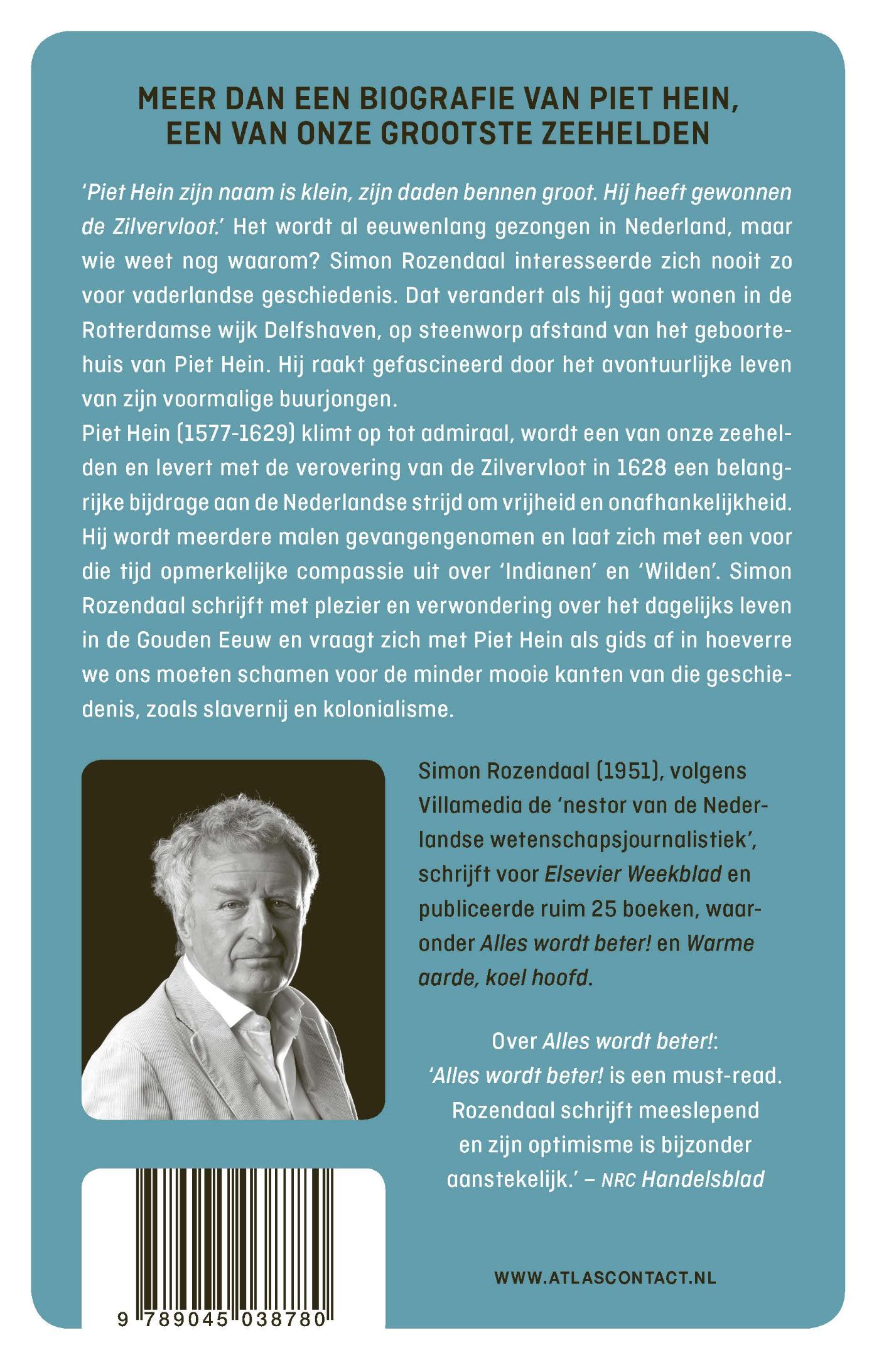 Achterkant van Zijn naam is klein