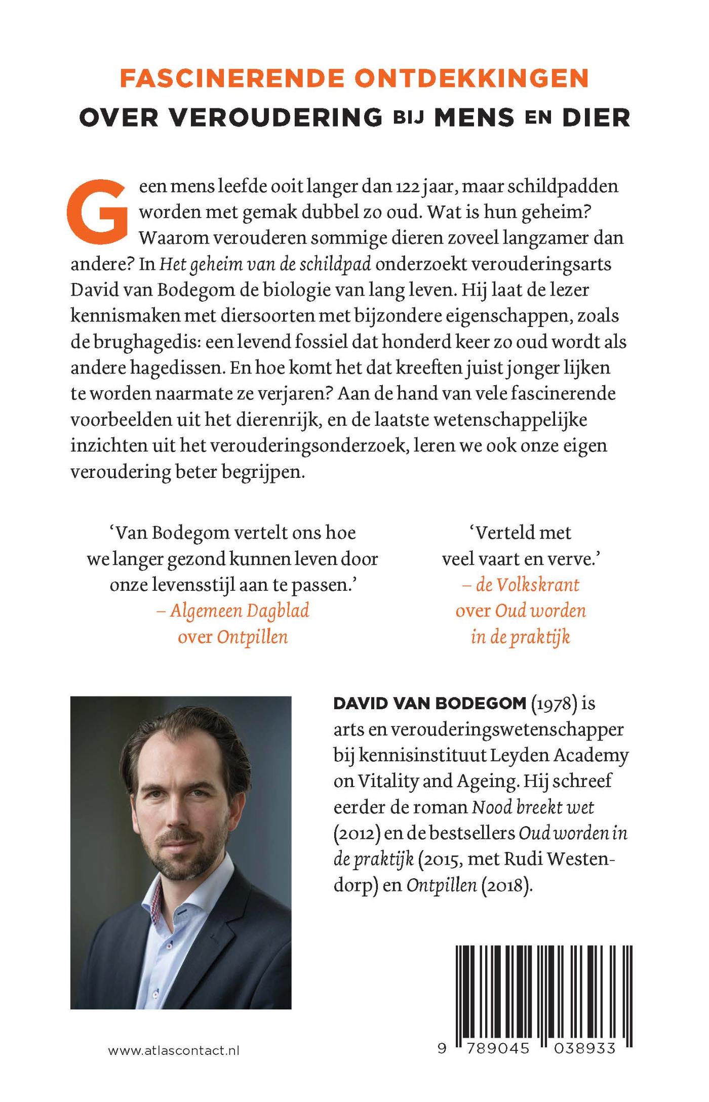 Achterkant van Het geheim van de schildpad
