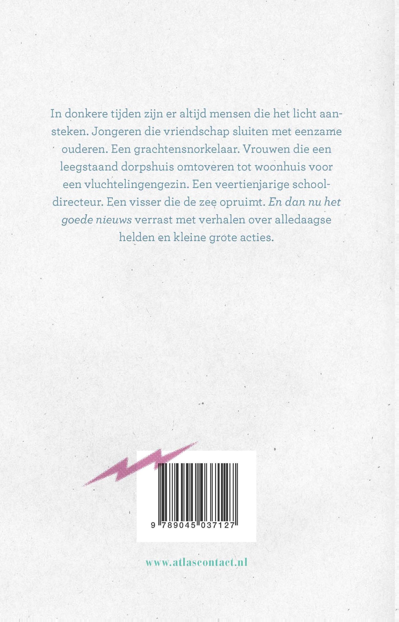Achterkant van En dan nu het goede nieuws
