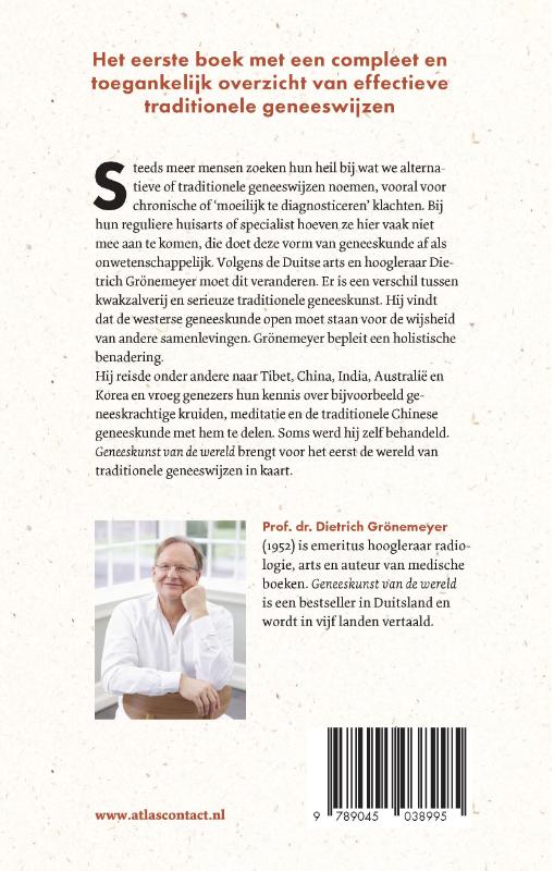 Achterkant van Geneeskunst van de wereld