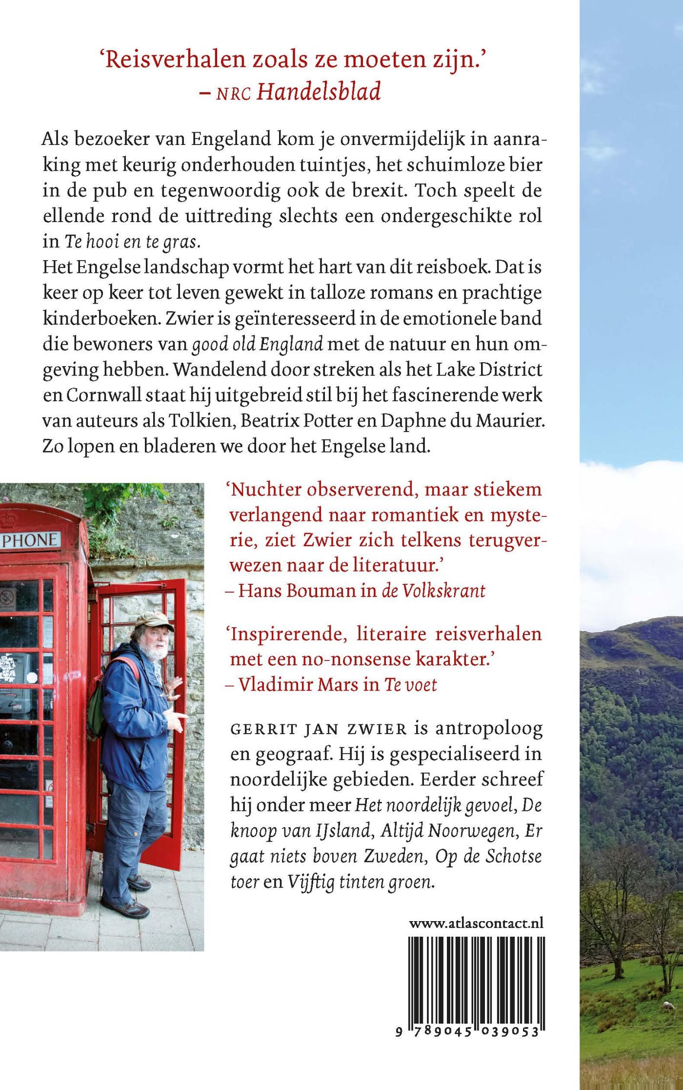 Achterkant van Te hooi en te gras