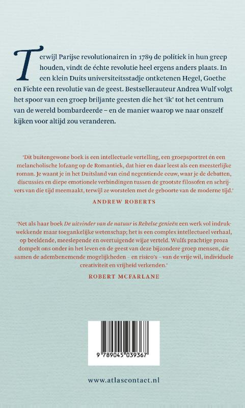 Achterkant van Rebelse genieën