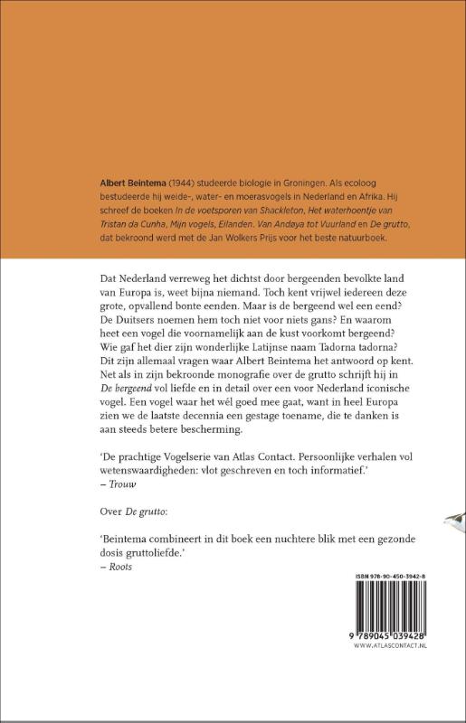 Achterkant van De bergeend