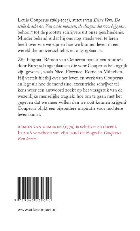 Achterkant van De kleine Couperus