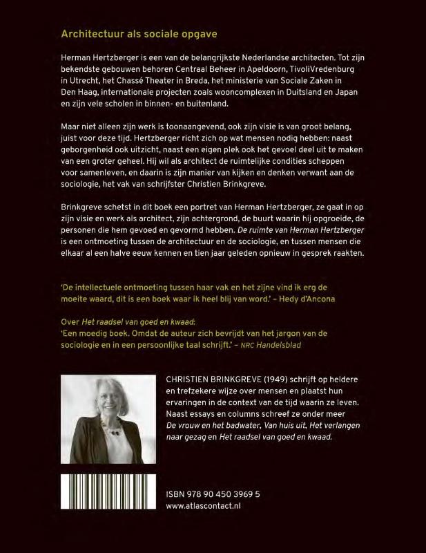 Achterkant van De ruimte van Herman Hertzberger