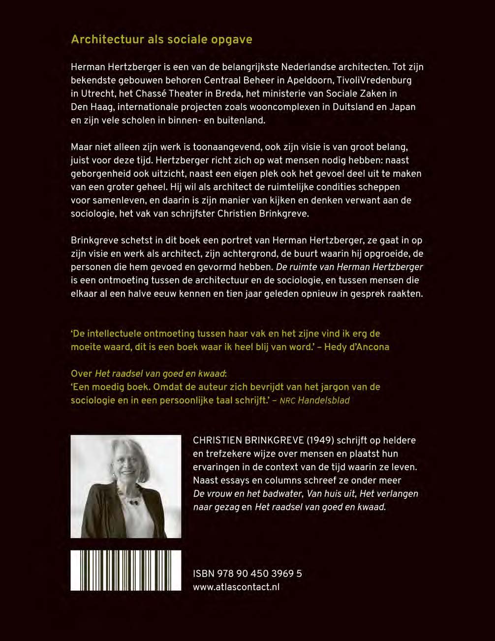 Achterkant van De ruimte van Herman Hertzberger