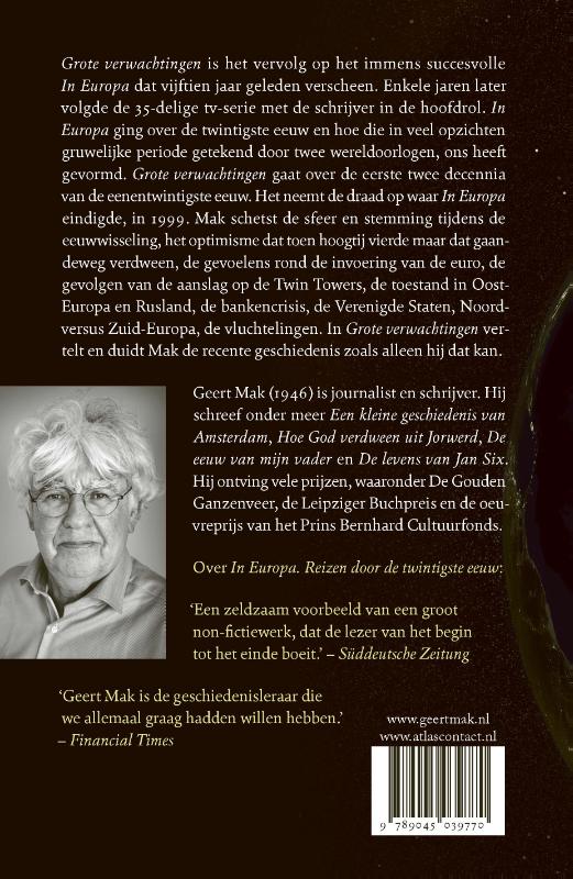 Achterkant van Grote verwachtingen