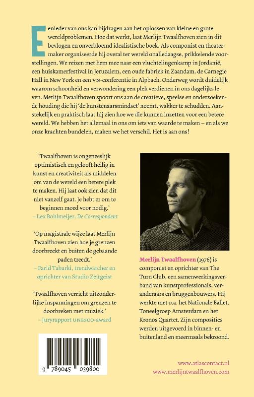 Achterkant van Het is aan ons
