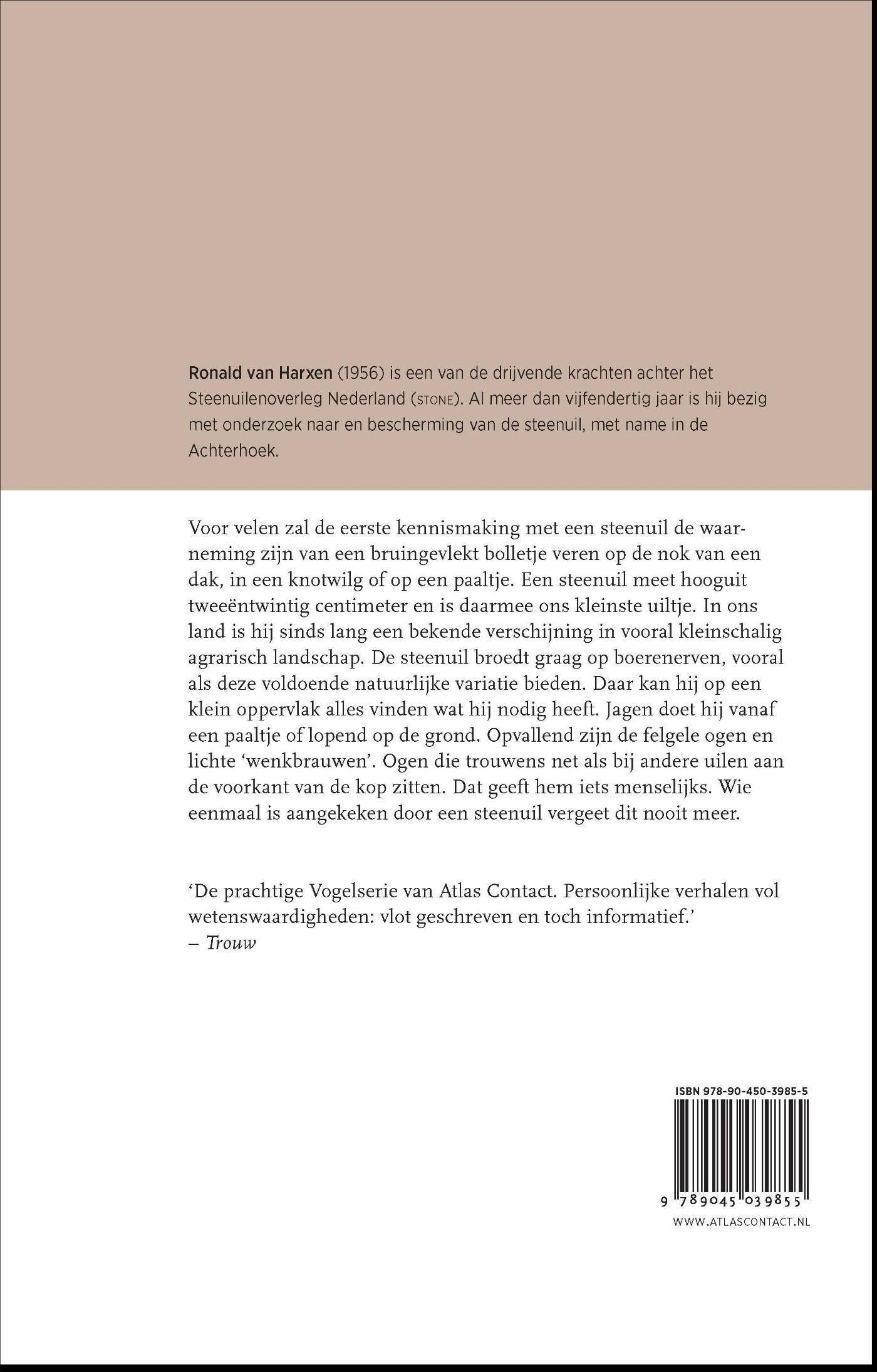 Achterkant van De steenuil