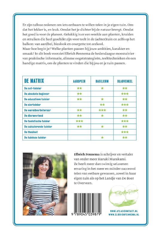 Achterkant van Het grote moestuinierboek