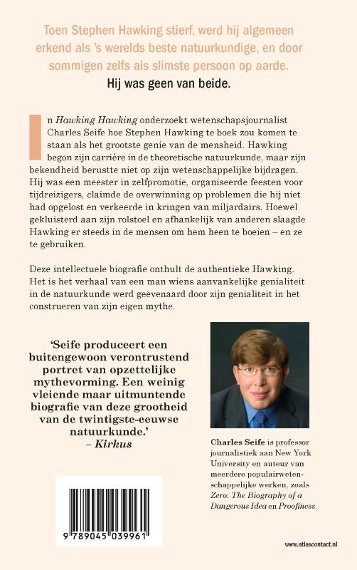 Achterkant van Hawking Hawking