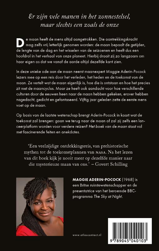 Achterkant van Het boek van de maan