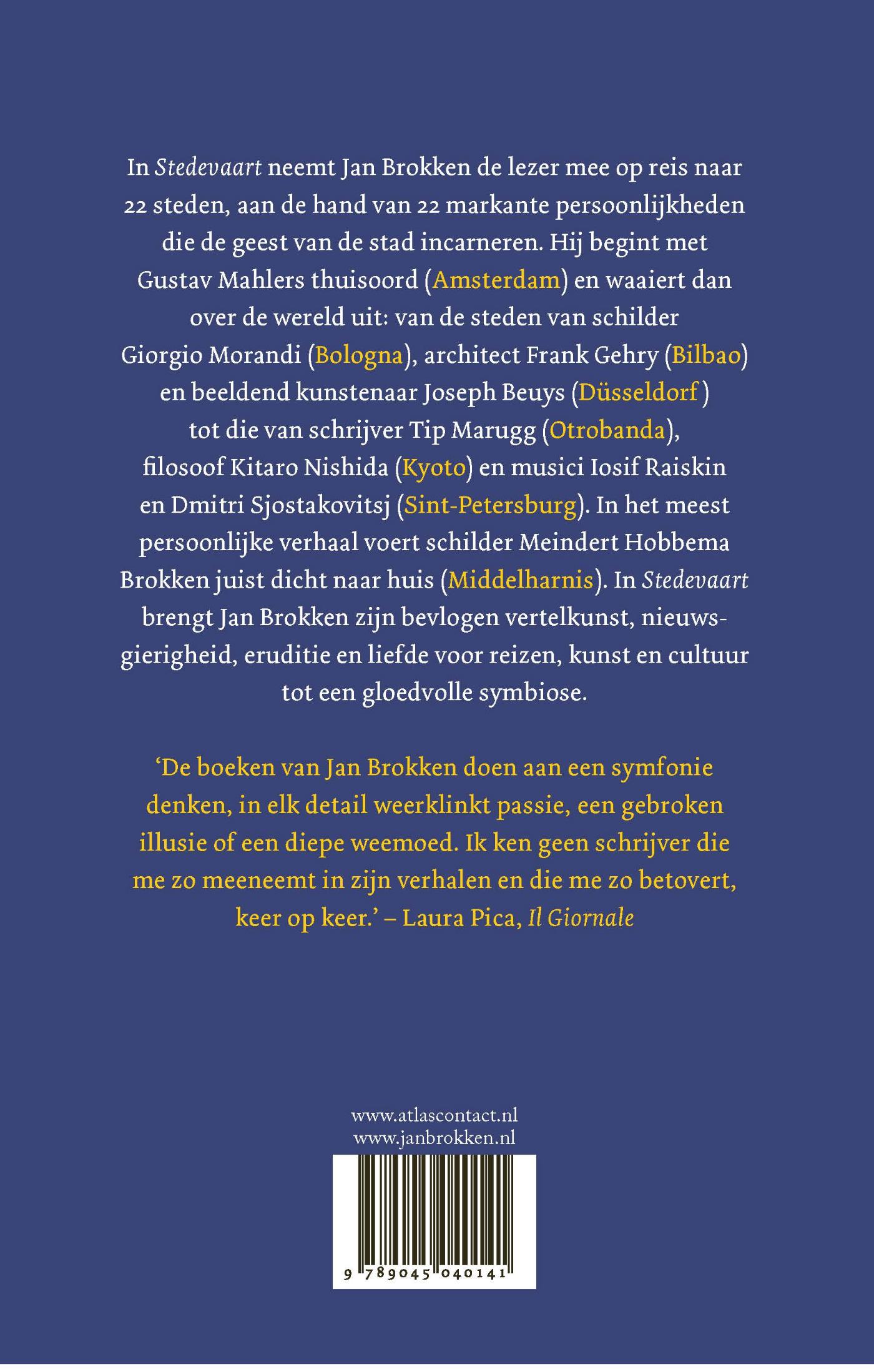 Achterkant van Stedevaart
