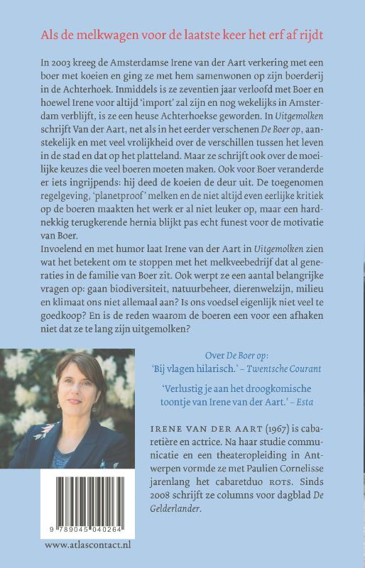 Achterkant van Uitgemolken